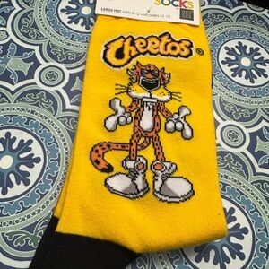 Yellow and Black Men's Socks